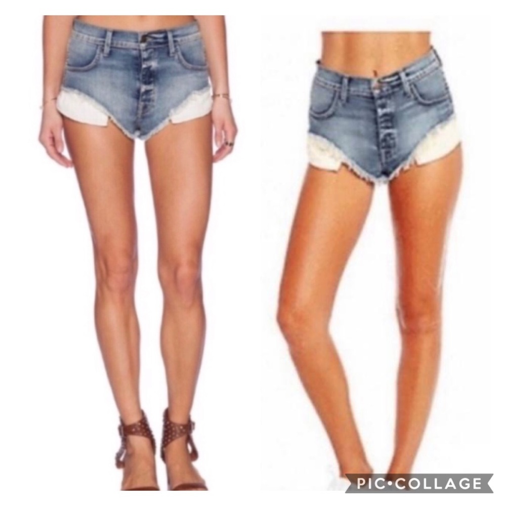 WILDFOX Beach Butt in Sea Salt Shorts